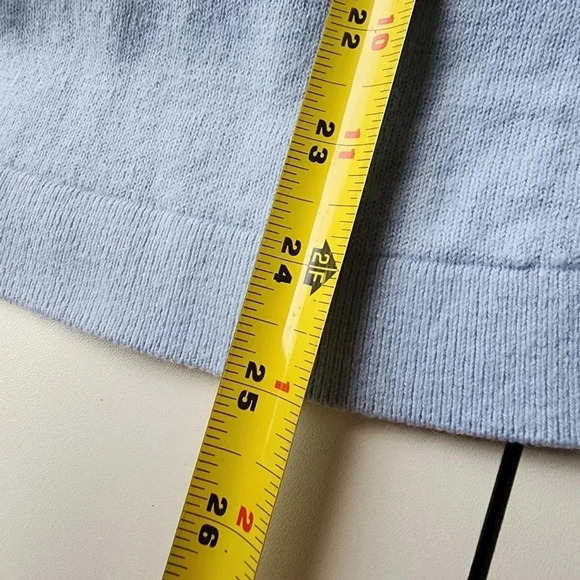 LOFT Women's Blue Lightweight Sweater Womens Soft Stretch Business Casual Sz S - Picture 10 of 12